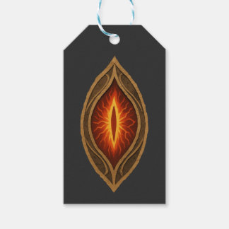 Etiqueta Para Presente Emblema da Fantasia do Senhor dos Olhos de Fogo Ca