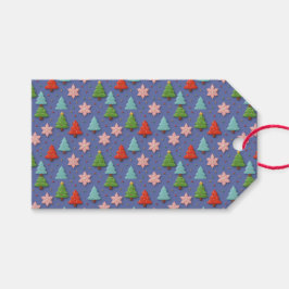 Etiqueta Para Presente Embrulho de Presente de Natal com Cookies Falsos e