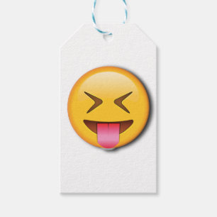 Etiqueta Para Presente Emoji social engraçado