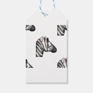 Etiqueta Para Presente emoji zebra