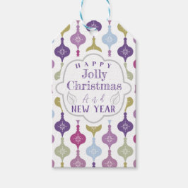 Etiqueta Para Presente Enfeites de natal moderno