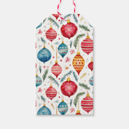 Etiqueta Para Presente Enfeites de natal Whimsical