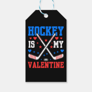 Etiqueta Para Presente Engraçado Cita Hockey É Minha Equipe De Esporte Do
