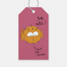 Engraçado Engraçado Puffer Pun Feliz Dia dos Namor