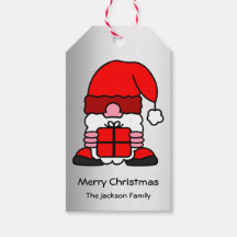 Engraçado Papai Noel Nome Personalizado Silver X-M