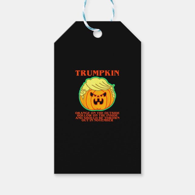 Etiqueta Para Presente Engraçado Trumpkin (Frente)