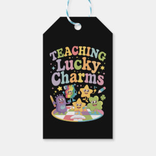 Etiqueta Para Presente Ensinando Lucky Charms Professor Dia de São Patríc
