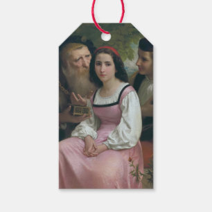 Etiqueta Para Presente Entre Riqueza e Amor (por Bouguereau)