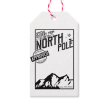 Entrega Especial da Etiqueta de Presente do Polo N