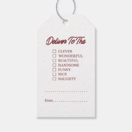 Etiqueta Para Presente Entregar ao