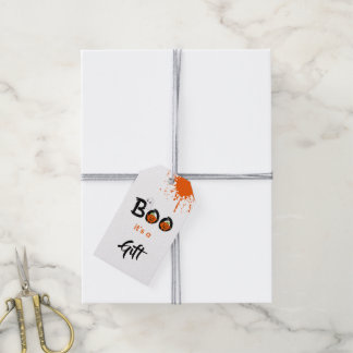 Etiqueta Para Presente Equipe Boo Halloween engraçado