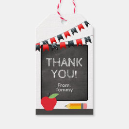 Etiqueta Para Presente Escola Obrigado