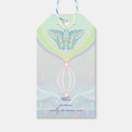 Etiqueta Para Presente Esfregões de vidro de feirante, onde os sonhos se