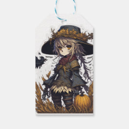 Etiqueta Para Presente Espantalho Halloween
