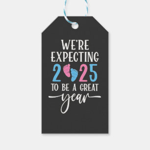 Etiqueta Para Presente Esperamos que 2025 seja Casal ano