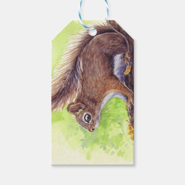 Etiqueta Para Presente Esquilo (Frente)