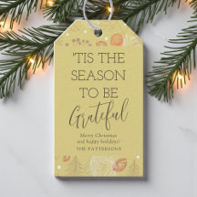Esta É A Época Para Ser Grata De Natal