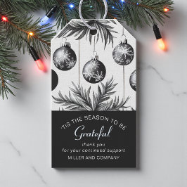 Etiqueta Para Presente "Esta É A Época Para Ser Um Feliz Natal Corporativ