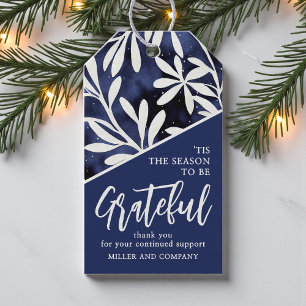 Etiqueta Para Presente "Esta É A Época Para Ser Um Feliz Natal Corporativ