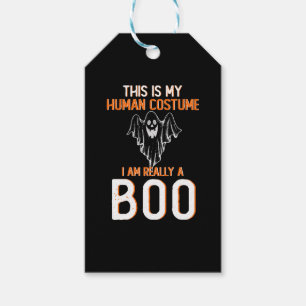 Etiqueta Para Presente esta é a minha fantasia humana, eu sou realmente u