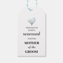 Este assento é gentilmente reservado para a mãe do