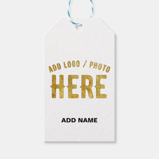 ETIQUETA PARA PRESENTE ESTILO MODERNO PERSONALIZÁVEL MARROM VERIFICADO MA (Frente)