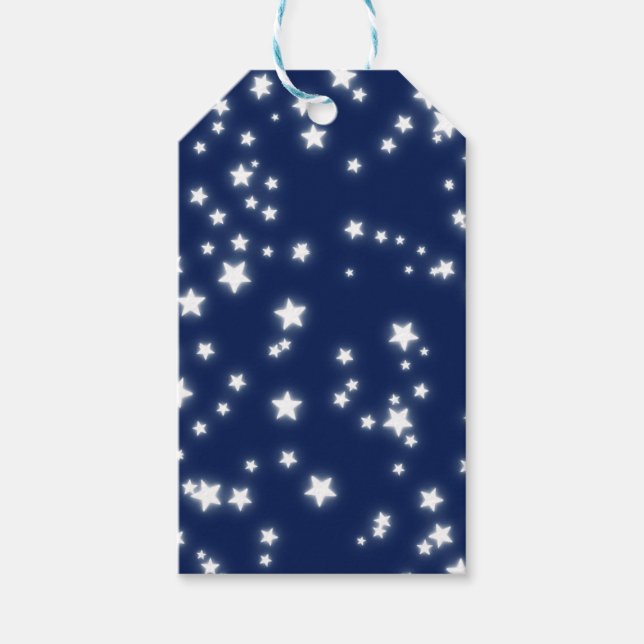 Etiqueta Para Presente Estrelas (Frente)