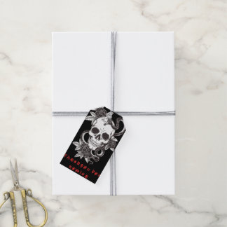 Etiqueta Para Presente 🩸👻Etiqueta de Favor de Halloween Assustador