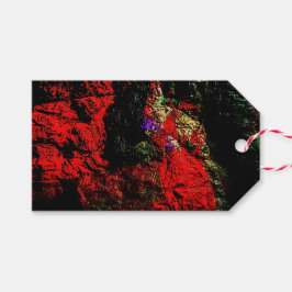 Etiqueta Para Presente Etiqueta de presente abstrato escura,Plástico de r