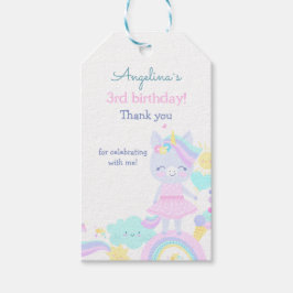 Etiqueta Para Presente Etiqueta de presente aniversário de 3 anos com um 