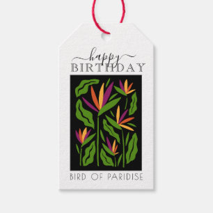 Etiqueta Para Presente Etiqueta de Presente ANIVERSÁRIO Flor de Paraiso
