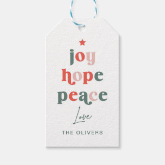 Etiqueta Para Presente Etiqueta de Presente da Árvore do Word