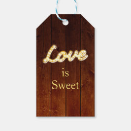 Etiqueta Para Presente Etiqueta de Presente das Luzes Marqueas