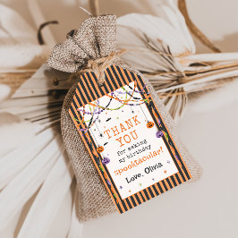 Etiqueta Para Presente Etiqueta de presente de aniversário Assustador de
