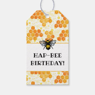 Etiqueta Para Presente Etiqueta de Presente de Aniversário Hap-BEE