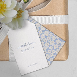 Etiqueta Para Presente Etiqueta de Presente de Casamento de Casamento Flo