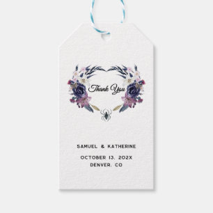Etiqueta Para Presente Etiqueta de Presente de Casamento de Halloween