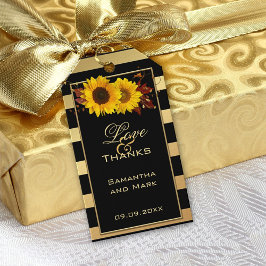 Etiqueta Para Presente Etiqueta de Presente de Casamento Dourado de Giras