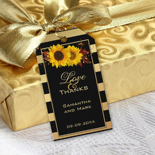 Etiqueta Para Presente Etiqueta de Presente de Casamento Dourado de Giras
