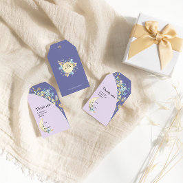Etiqueta Para Presente Etiqueta de Presente de Casamento Roxo da Lua Whim