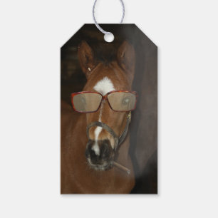 Etiqueta Para Presente Etiqueta de presente de charuto de cavalo humoríst