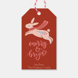 Etiqueta Para Presente Etiqueta de presente de Enfeites de natal de Arte 