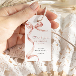 Etiqueta Para Presente Etiqueta de presente de favorecimento do Chá Mocha