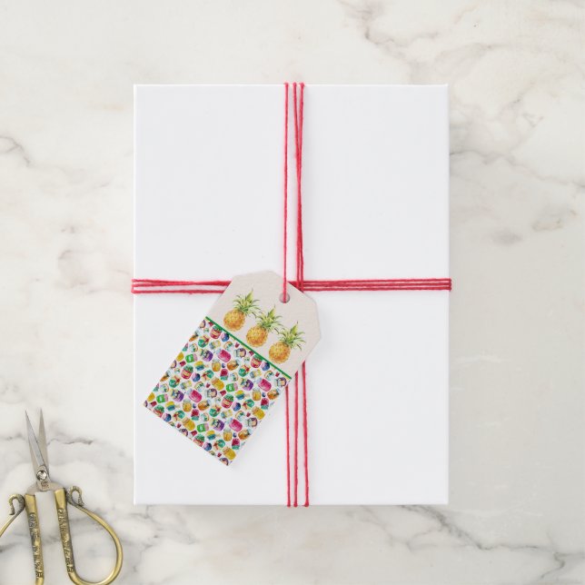 Etiqueta Para Presente Etiqueta de Presente de Jammin' (Com cordão)