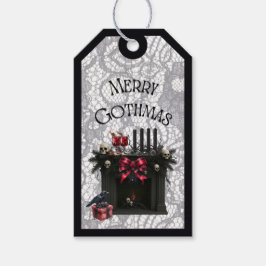 Etiqueta Para Presente Etiqueta de Presente de Lareira Escura de Gothmas
