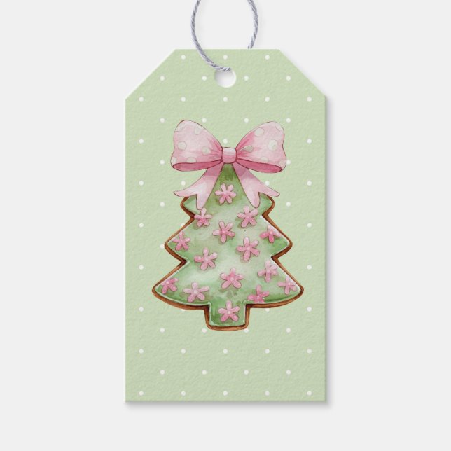 Etiqueta Para Presente Etiqueta de Presente de Natal (Frente)