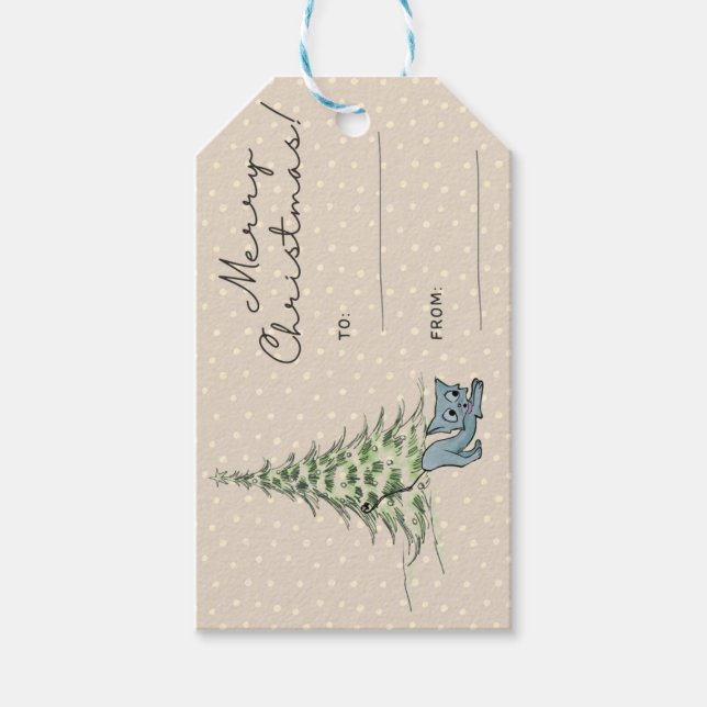 Etiqueta Para Presente Etiqueta de presente de Natal (Frente)