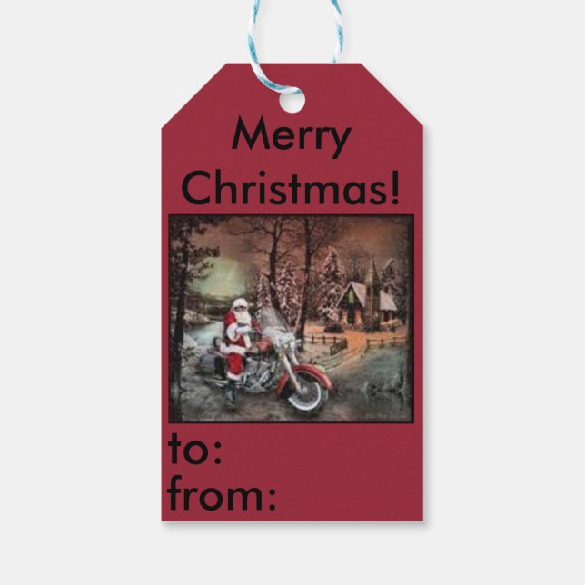 Etiqueta Para Presente Etiqueta de presente de Natal (Verso)