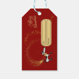 Etiqueta Para Presente Etiqueta de presente de Natal