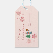 Etiqueta de presente de Natal